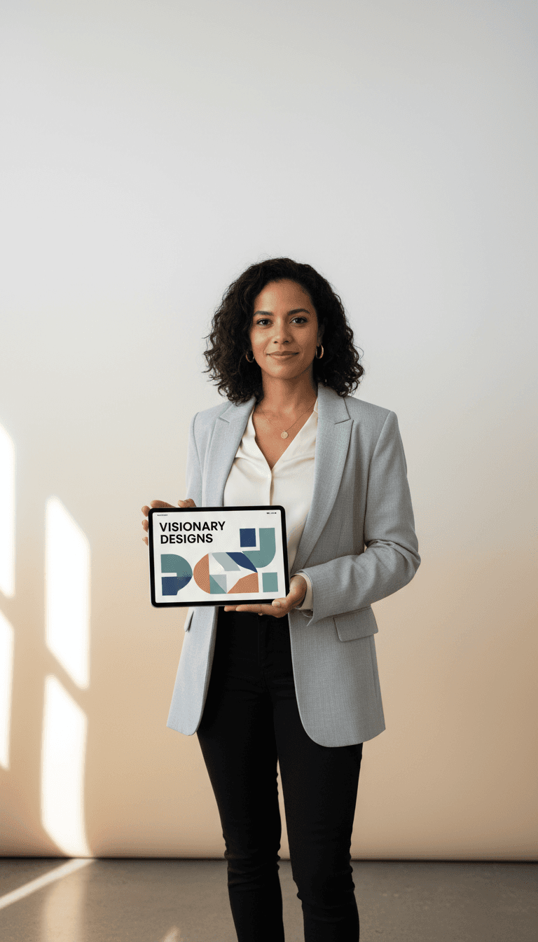 Professional portfolio and creative brand presentation